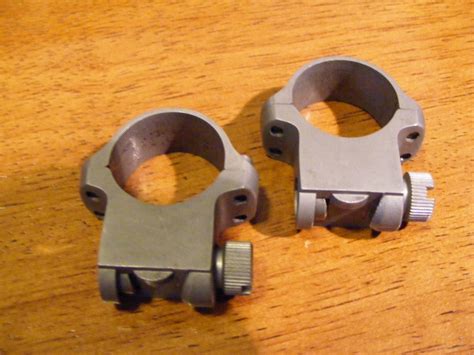 how far apart are ruger mini factory scope rings